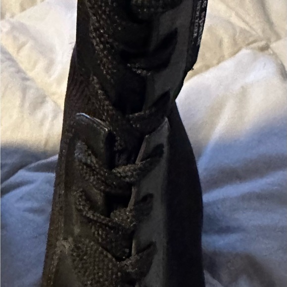 Kate Spade Black High Combat Boots size 39 / 9 - Picture 4 of 8